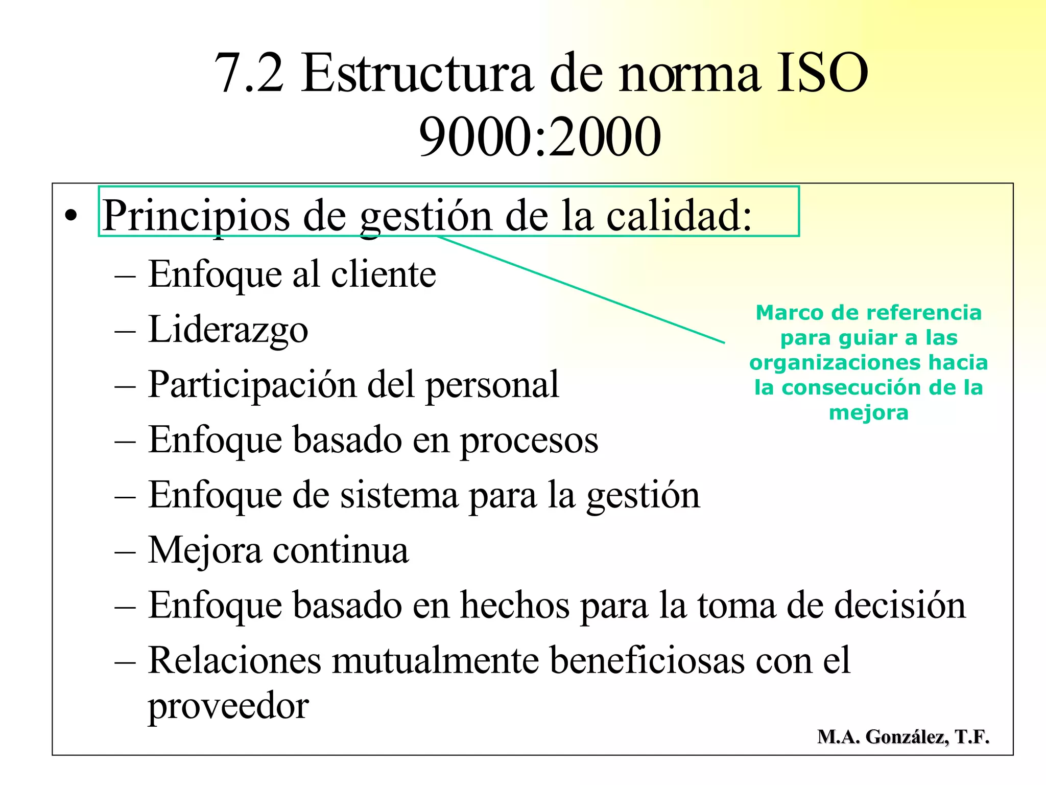 Sistema de Gestión Basado en ISO 9001 | PPT