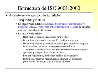 Sistema de Gestión Basado en ISO 9001 | PPT