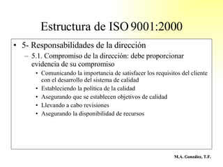 Sistema de Gestión Basado en ISO 9001 | PPT
