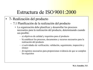 Sistema de Gestión Basado en ISO 9001 | PPT