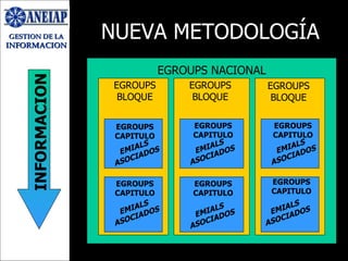 NUEVA METODOLOGÍA EGROUPS NACIONAL EGROUPS BLOQUE EGROUPS BLOQUE EGROUPS BLOQUE EGROUPS CAPITULO EGROUPS CAPITULO EGROUPS CAPITULO EGROUPS CAPITULO EGROUPS CAPITULO EGROUPS CAPITULO EMIALS ASOCIADOS EMIALS ASOCIADOS EMIALS ASOCIADOS EMIALS ASOCIADOS EMIALS ASOCIADOS EMIALS ASOCIADOS INFORMACION 