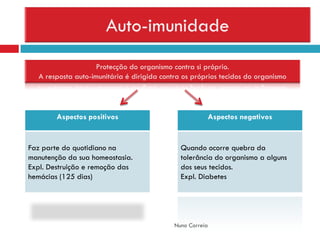 Sistema ImunitáRio (DoençAs E DesequilíBrios)