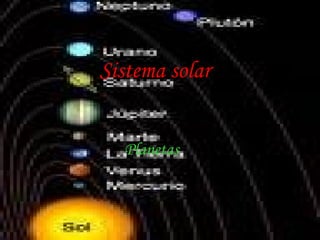 Sistema solar Planetas  