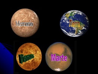 Mercurio Venus Marte Tierra 