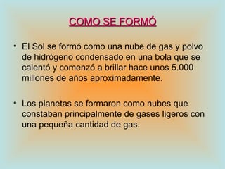 Sistema Solar Yolanda Moreno