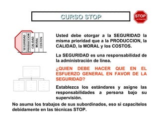 Comprehensive STOP Safety Training for Workplace Accident Prevention | PDF
