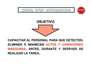 Comprehensive STOP Safety Training for Workplace Accident Prevention | PDF