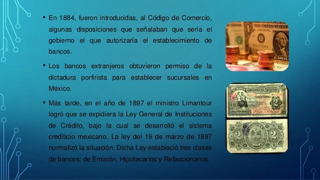 Sistema bancario durante el porfiriato
