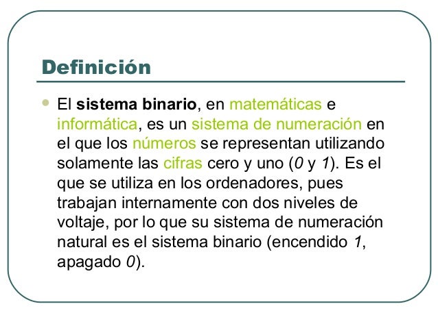Sistema binario
