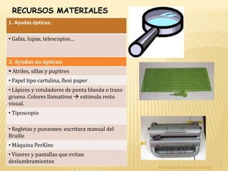ceguera total: sistema Braille.2Preparado por Deyanira Santana