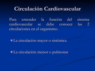 Sistema cardiovascular1