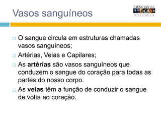 Capilares sanguíneosOs capilares sanguíneos, ou capilares, são vasos sanguíneos de pequeníssimo diâmetro. Constituem a rede de distribuição e recolha do sangue nas células. Estão em comunicação, por um lado, com ramificações originárias das artérias e, por outro, com as veias de menor dimensão. Existem em grande quantidade no nosso corpo.