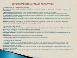 Venas: llevan la sangre desde los órganos y los tejidos hasta el corazón y desde éste a los pulmones, donde se intercambia el dióxido de carbono con el oxígeno del aire inspirado, (excepto en las venas pulmonares, donde se transporta sangre oxigenada). Esta sangre se llama venosa y es de color más oscuro. Poseen válvulas unidireccionales que impiden el retroceso de la sangre.