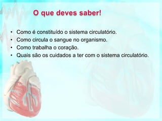 Circulação do sanguePequena CirculaçãoO sangue venoso sai do ventrículo direito pela artéria pulmonar que o leva aos pulmões onde se dá a hematose.  Já como sangue arterial volta ao coração transportado pelas veias pulmonares que se abrem na aurícula esquerda.