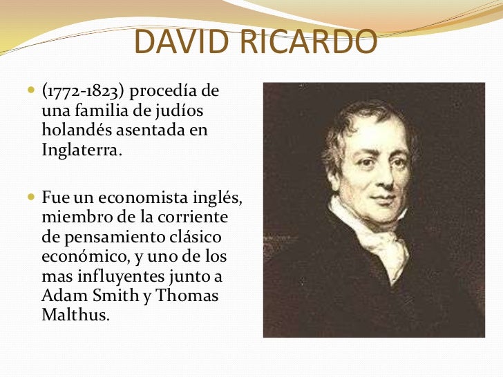 david ricardo