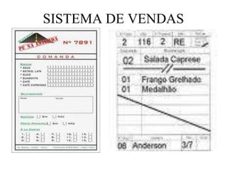 SISTEMA DE VENDAS