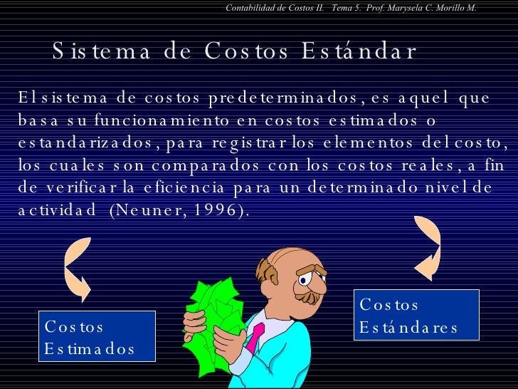 Sistema Costo Estandar