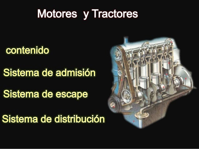 Sistema de admisión de aire y escape de gases