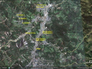 Floresta 1 e 2
                                Três irmãos




S. Geraldo 1

   S. Geraldo 2


        S. Geraldo 3




                                          Ruy Sanglard 1
               Córrego Dantas             Ruy Sanglard 2



                                Duas Pedras 2
                                Duas Pedras 1




                                Village
 