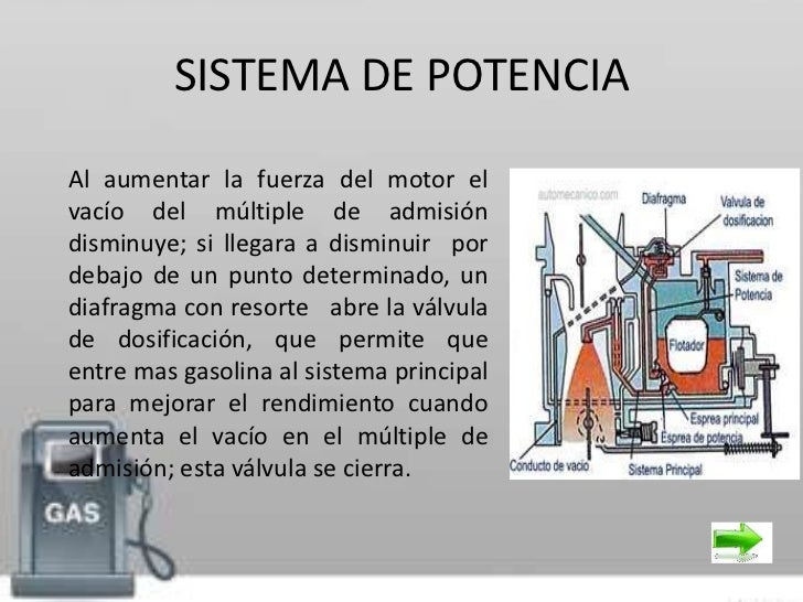 Sistema de alimentación definición