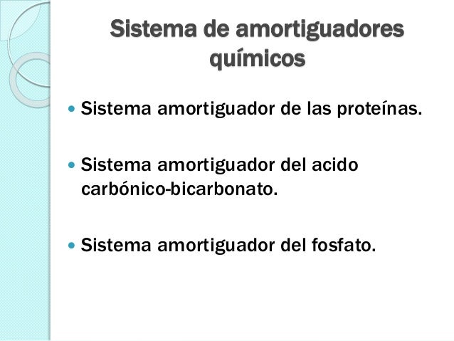 Que es un sistema amortiguador
