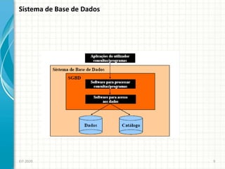 Sistema de Base de Dados
EIT-2020 9
 