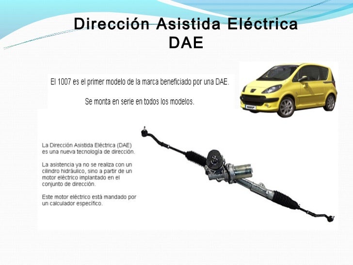 Tipos de dirección eléctrica