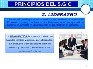 Sistema de gestión de la calidad educativa | PPTX