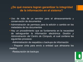Sistema de Gestión Documental por José Ortiz V.