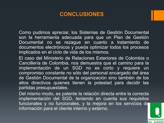 Sistema de Gestión Documental por José Ortiz V.