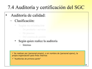 Sistema de Gestión Basados en ISO 9001 Slide 79
