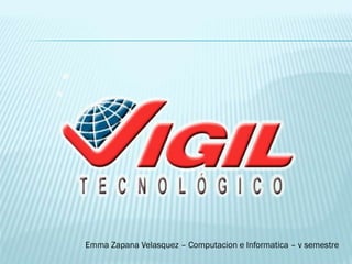 Emma Zapana Velasquez – Computacion e Informatica – v semestre
 