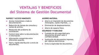 Sistema de Gestión Documental 