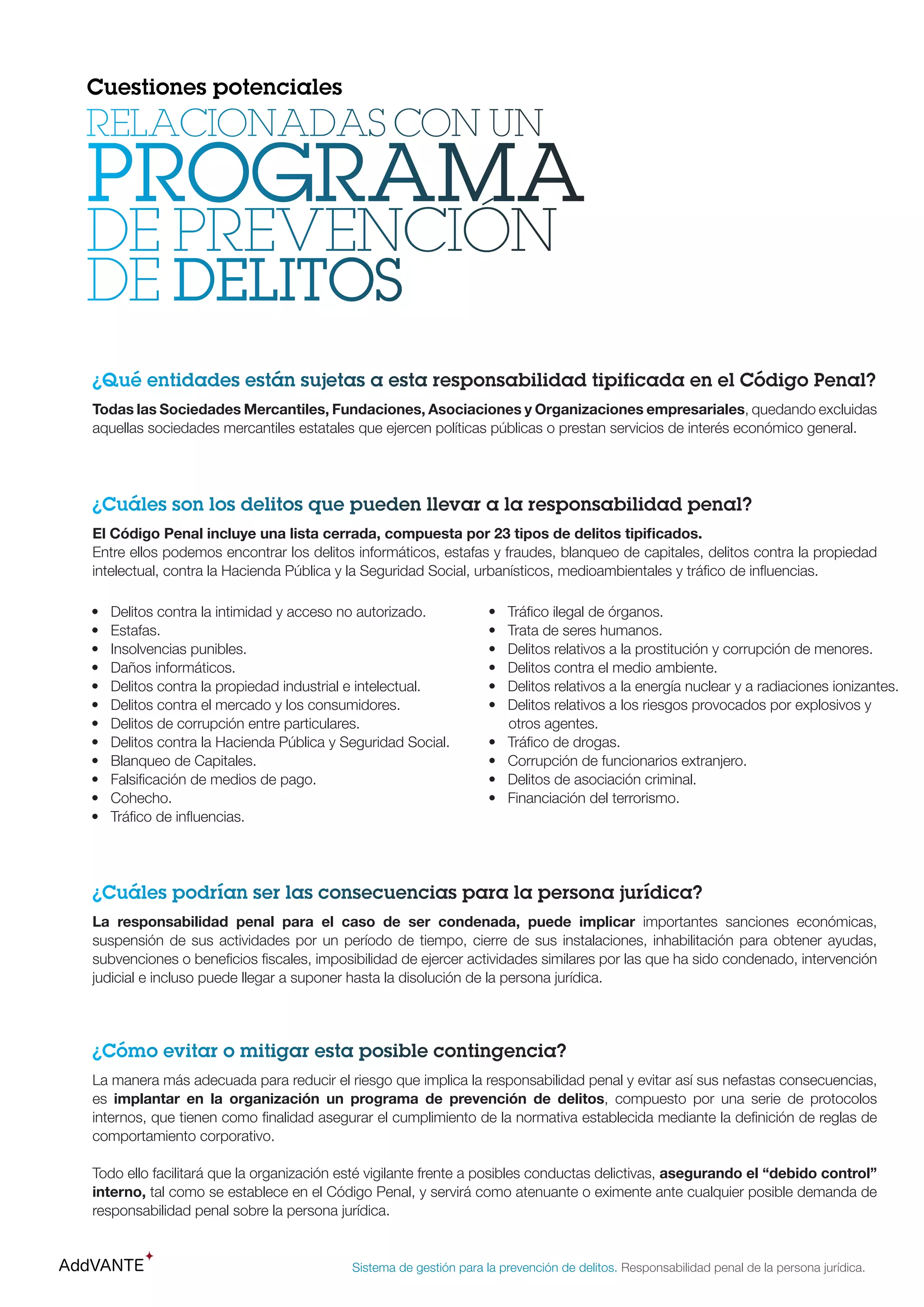 Sistema de gestion para la prevencion de delitos | PDF