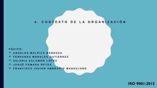 SISTEMA DE LA GESTION DE LA CALIDAD - REQUISITOS - ISO 9001.pptx
