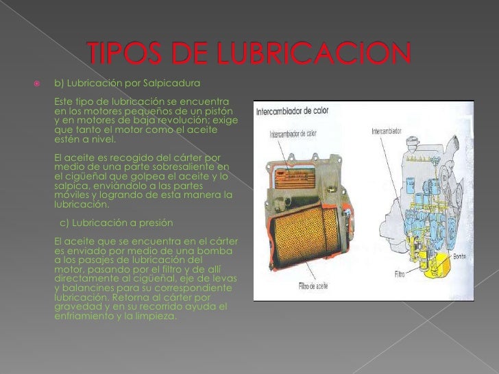 Sistema de lubricacion