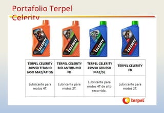 Portafolio Terpel
Celerity
 