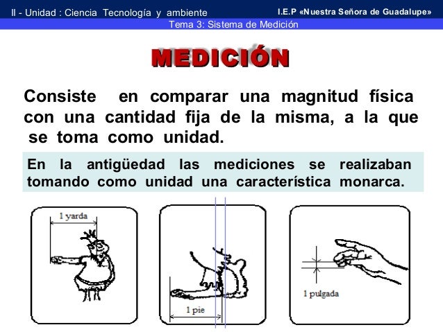 Sistema de medición 1