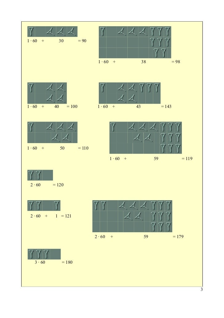Sistema de numeración babilónico Sistema de numeración babilónico