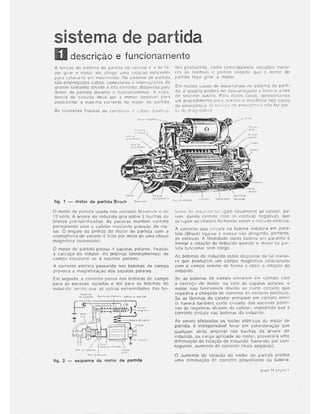 Sistema de partida ( Mecânica Ford  Maverick )