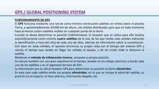Sistema de posicionamiento global gps