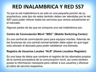 Red Ss7 Sistema de señalizacion. ss7 | PPTX