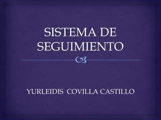 YURLEIDIS COVILLA CASTILLO
 