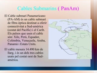 Establir la connexió telefònica entre dos continents suposa tendir miles de quilòmetres de cable submarí, creuant fosses i serrelades oceàniques 