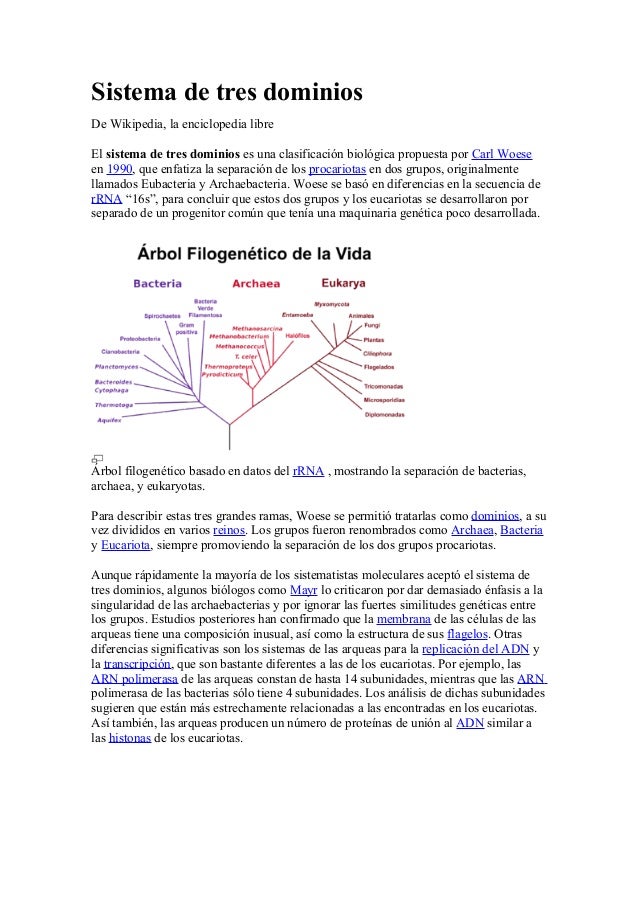 Sistema de tres dominios
