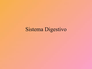 Sistema Digestivo
 