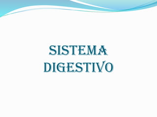 Sistema
digestivo
 