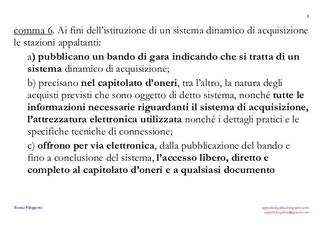 Sistema dinamico di acquisizione slides Filippetti