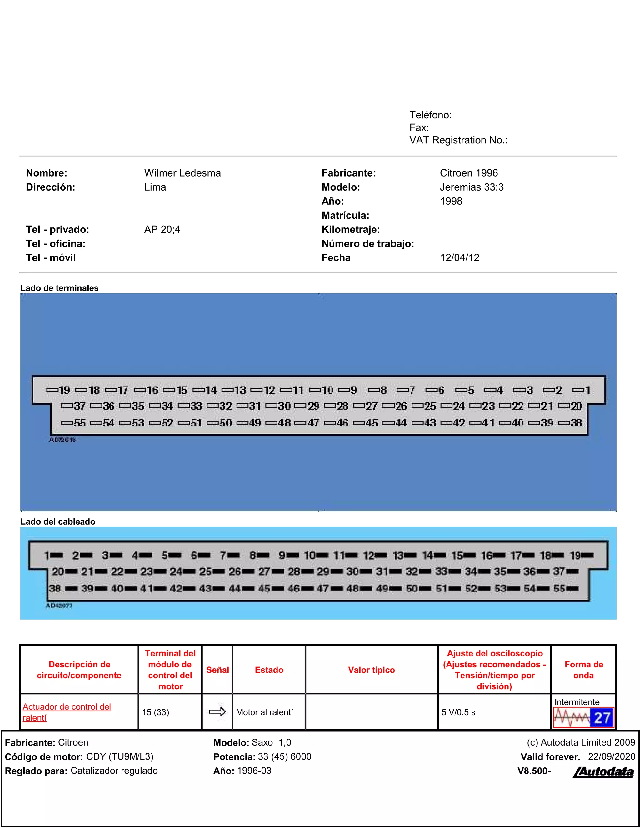Sistema edis ecu input output -Ledesma | PDF