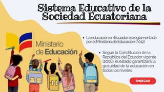 Sistema educativo de la sociedad ecuatoriana